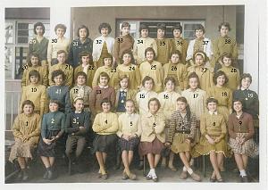 COLLEGE MODERNE DE JEUNES FILLES 1959 5 EME M4